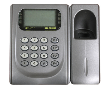 PIN and fingerprint reader