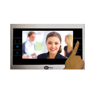 VGA resolution image (800x600) COR-V702 video door phone