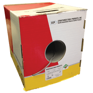  insulated RG-59 video coaxial cable (coax) in easy to store easy-pull cardboard boxes