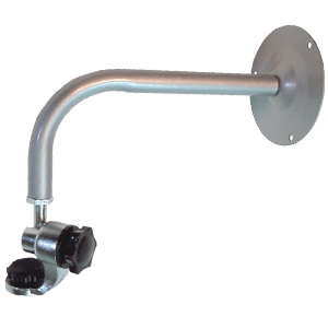 9-inch swivel and tilt bracket with 90-degree bend for security cameras COR-204L