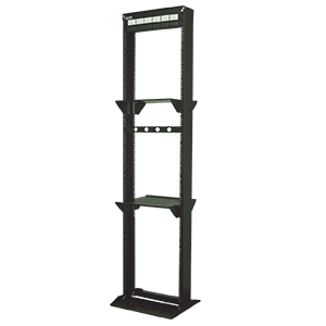 Heavy duty steel rack mount from for the base of your rack mounted security network COR-RK600