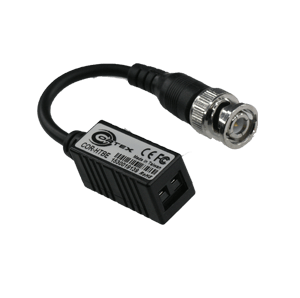 COR-HTBEpassive pair balun with built in surge protector offers a convenient and cost effective solution to transmitting video signal over 2 wire conductor