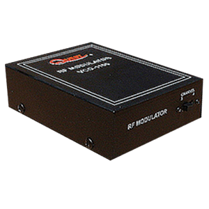 basic RF signal modulator for viewing cctv camera on a television COR-RF110