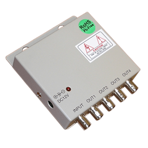 4 channel video signal amplifier distributer COR-VPA4