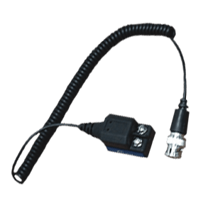video balun for connecting coaxial and utp or stp wire, with flex cable for additional length COR-B45PT