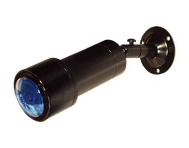 waterproof CCTV camera has a 1/3-inch CCD video sensor