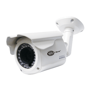 outdoor security camera with slow shutter, wide dynamic range and very high resolution