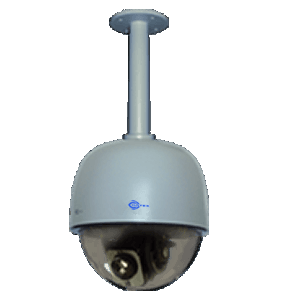 Ceiling mount PTZ camera with 26x optical zoom and IR sensitivity COR-SP490P