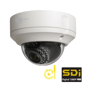 High Definition SDI dome security camera has the newest, largest video sensor and is packed with advanced features and the latest technology