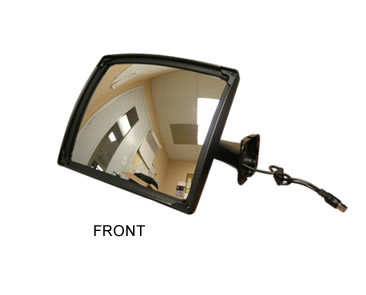 Rectangular Safety Mirror with Hidden Sony CCTV Camera