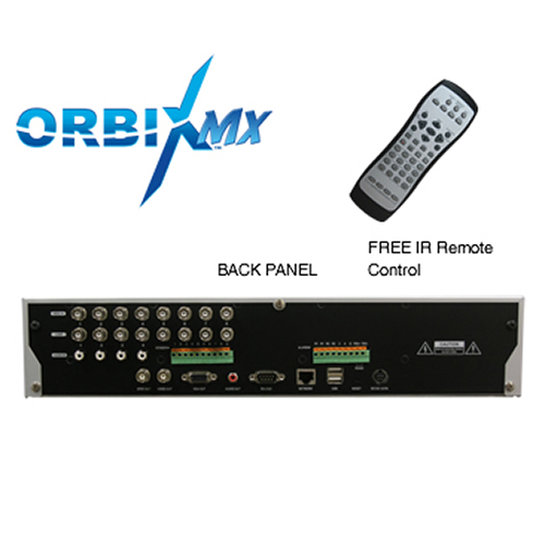 Orbix 8MX security DVR can record at up 120 IPS (images per second)