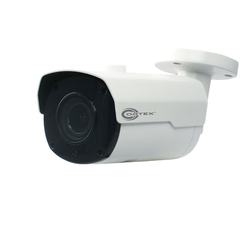 COR-H2BV 2MP all in one camera, 4 in 1 AHD -TVI Infrared Bullet Security Camera with 2.8-12mm varifocal lens compatible and plug-and-play with Medallion NVRs and DVRs