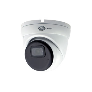 Medallion IP Infrared Turret Security Camera with Triple Stream,WDR, alarm trigger and 2.8-12mm (Motorized Zoom)