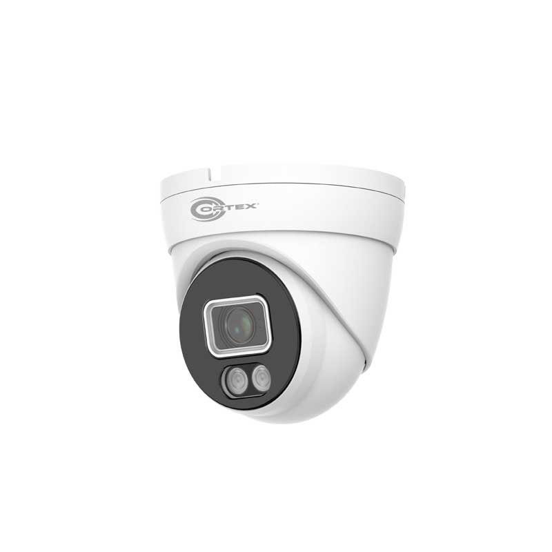 Medallion Series 8MP Turret Dome Security Camera with 2.8mm wide angle Lens