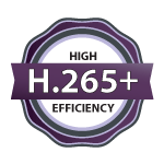 H.265 resolution on Cortex security products